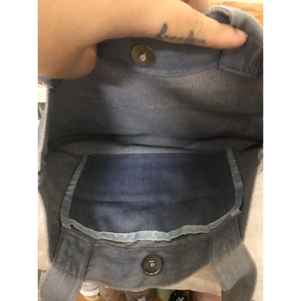 Túi tote bò kiểu đơn giản