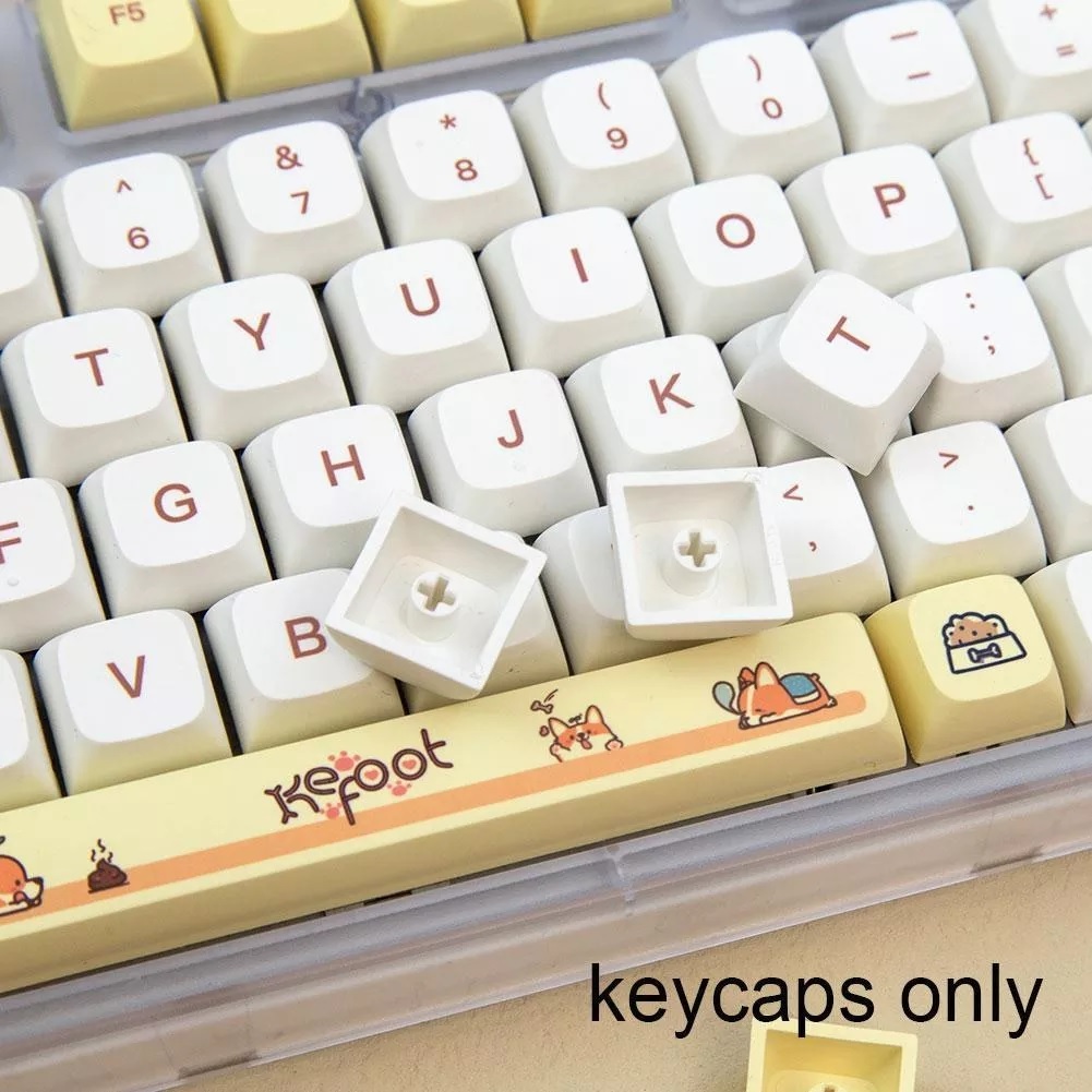 CORGI XDA 138 nút bàn phím cơ Thick PBT