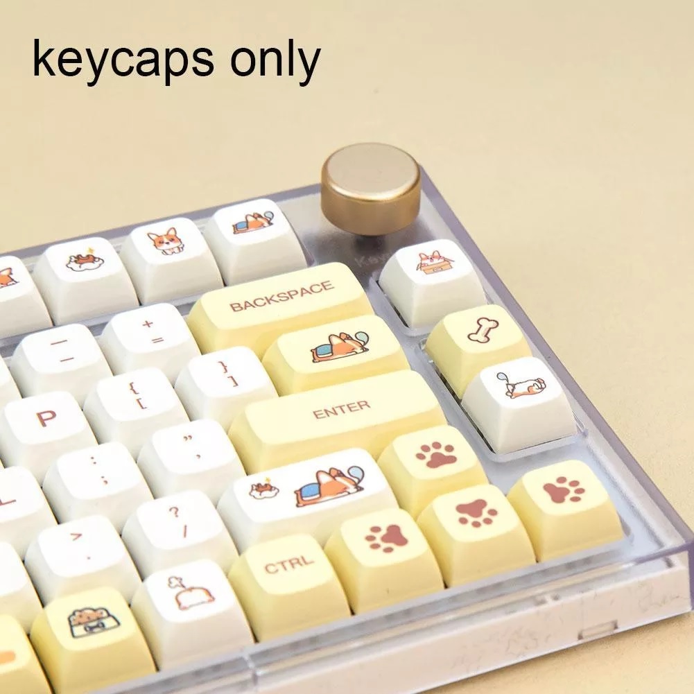 CORGI XDA 138 nút bàn phím cơ Thick PBT
