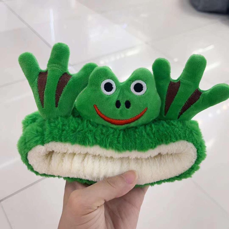 Băng Đô Bờm Cài Tóc  Ếch Xanh Ngộ Nghĩnh Dễ Thương