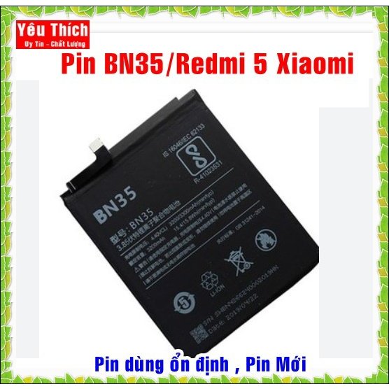 Pin BN35/Redmi 5