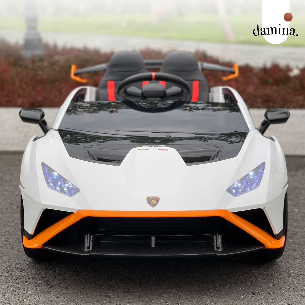 Xe ô tô điện trẻ em 2 chỗ Drift Lamborghini SMT555 | Tải trọng 40KG | Bản quyền chính hãng | Drif | Damina