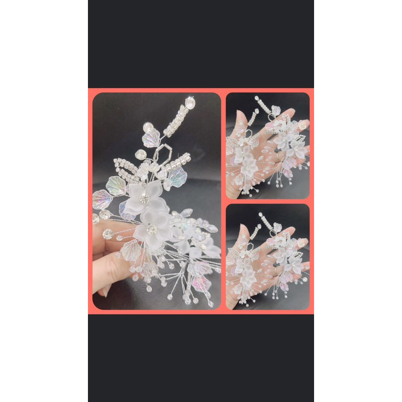 Bộ cài tóc cô dâu