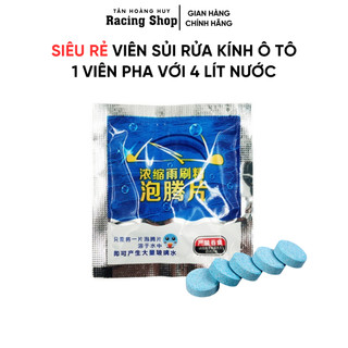 [Siêu Rẻ] Viên Sủi Rửa Kính Ô Tô - 1 Viên Pha 4 Lít Nước