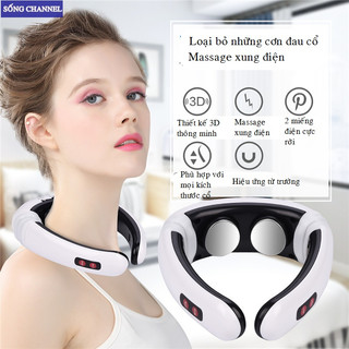Máy massa cổ vai gáy 3D ứng dụng massage xung điện giảm đau nhức, phục hồi cơ thể, Máy Massage Cổ Vai Vai Gáy 3D