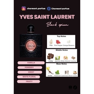 (Nước hoa chiết) Y/S/L Black Opium | Charmant_parfum Authentic