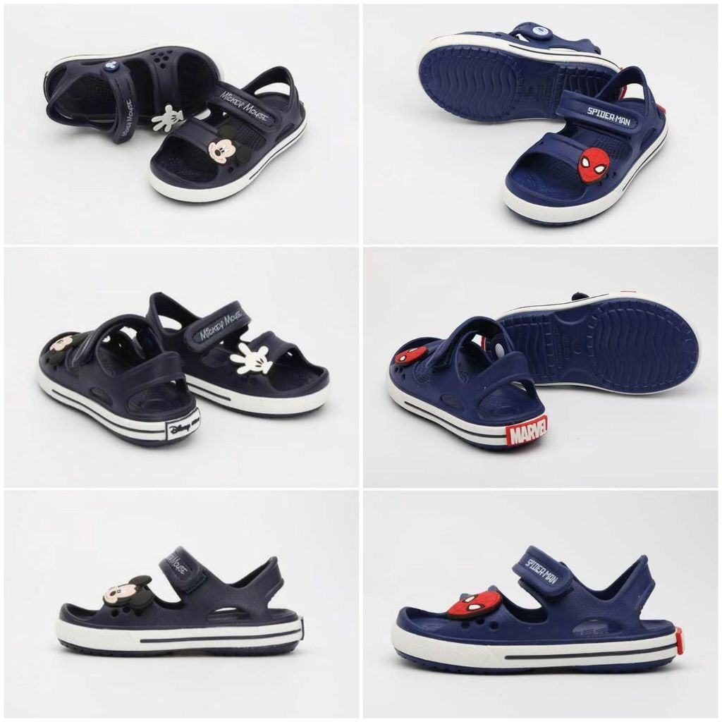 Sandal Mickey Spiderman_hàng chính hãng Hàn quốc