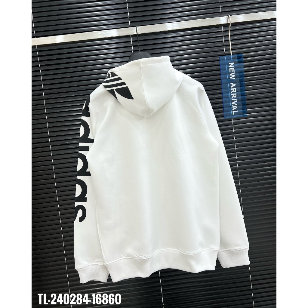 🔥Hot🔥Áo hoodie Adidas khóa in chữ thiết kế hot trend Nam nữ New 2023