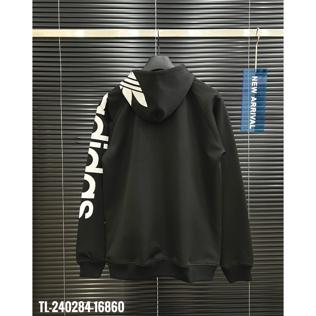 🔥Hot🔥Áo hoodie Adidas khóa in chữ thiết kế hot trend Nam nữ New 2023