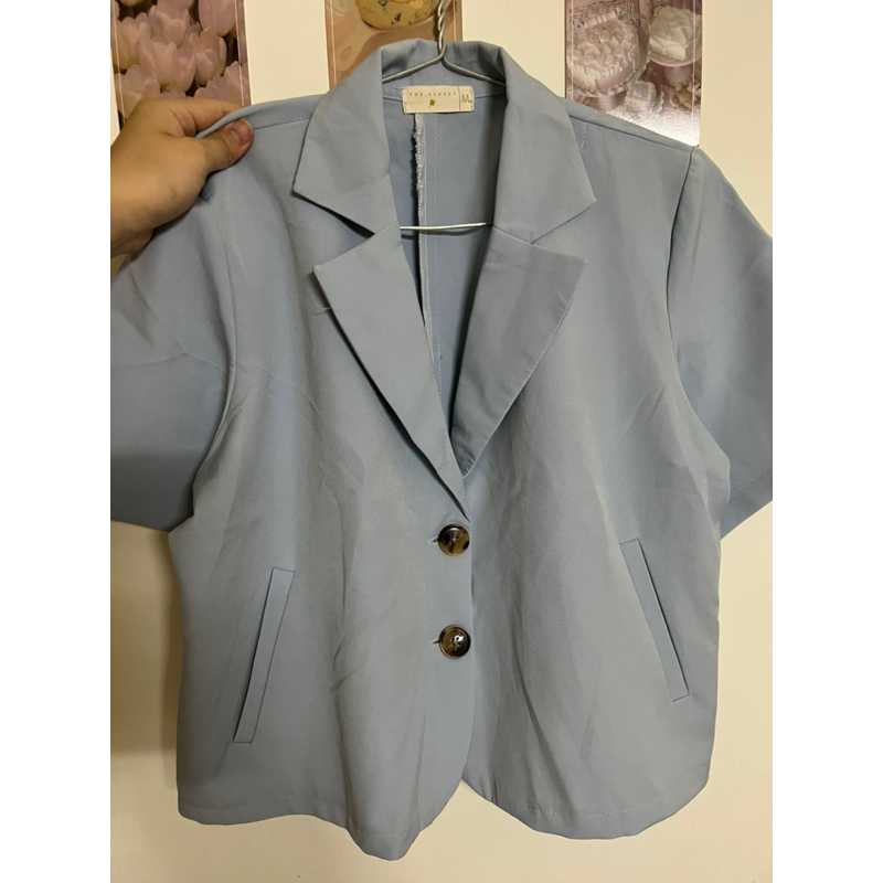 Pass Set vest xanh pastel còn mới 99%