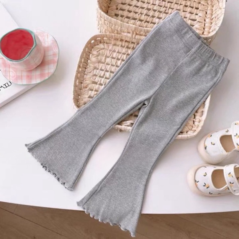 Quần legging cho bé, quần legging tăm ống loe cho bé 10-32kg