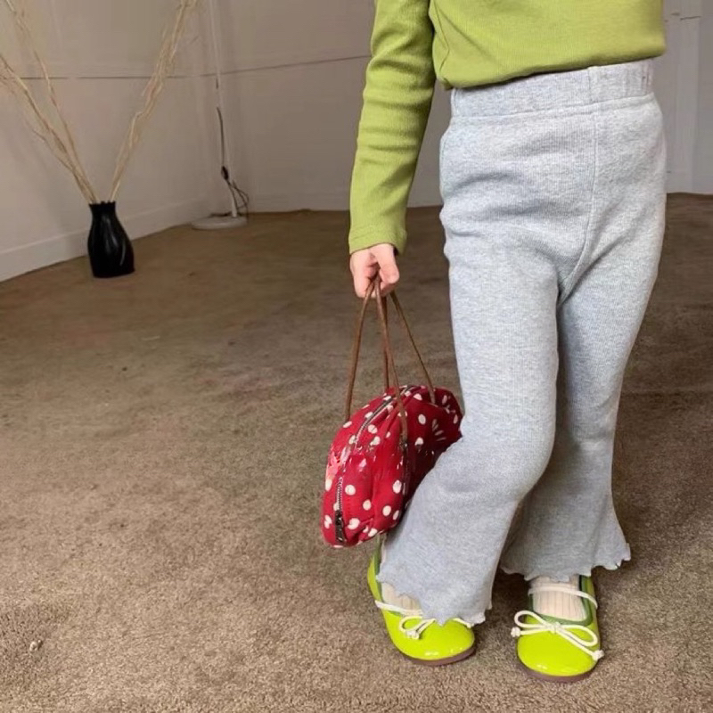 Quần legging cho bé, quần legging tăm ống loe cho bé 10-32kg