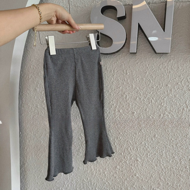 Quần legging cho bé, quần legging tăm ống loe cho bé 10-32kg