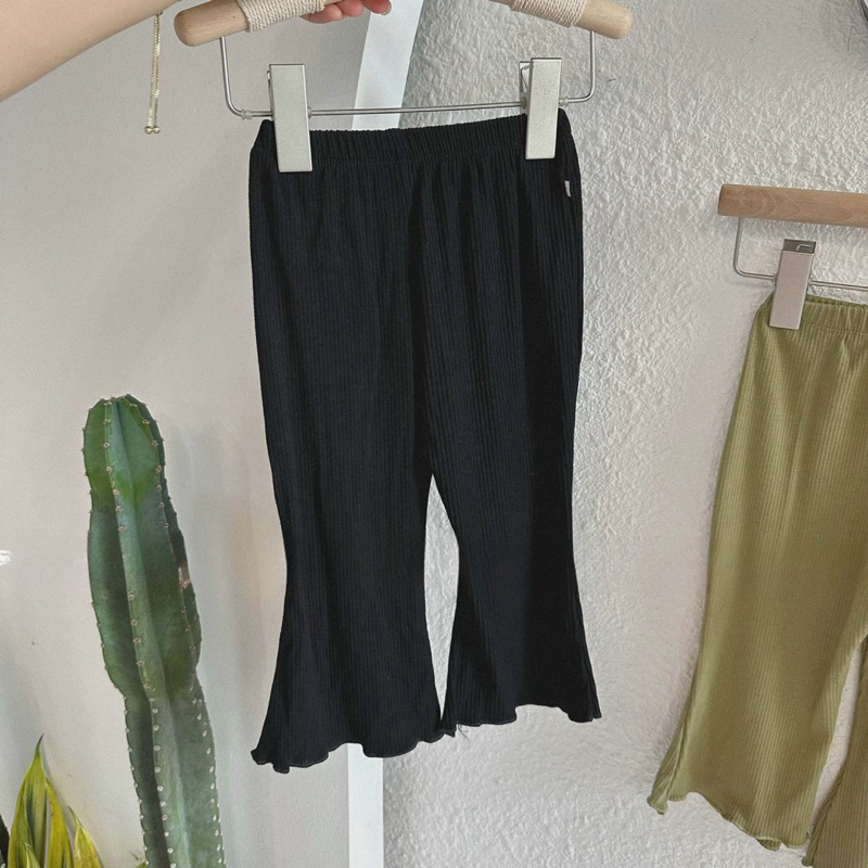 Quần legging cho bé, quần legging tăm ống loe cho bé 10-32kg