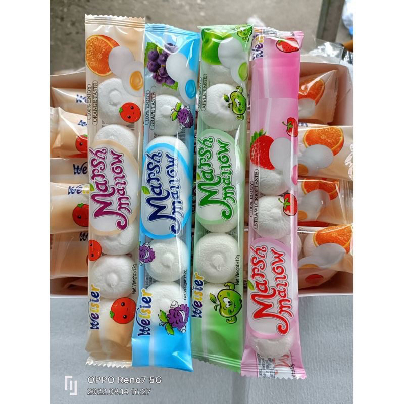 kẹo dẻo có nhân marsmallow