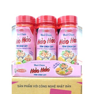 Lốc 6 Hũ 120gr Muối Hảo Hảo Acecook Chấm Hoa Quả