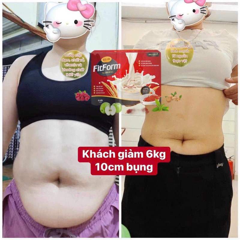 Ngũ cốc giảm cân FITFORM-giảm 5kg sau 1liệu trình