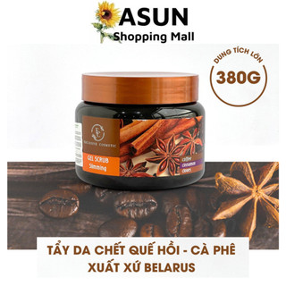 Tẩy Da Chết Toàn Thân Nga 380g Chiết Xuất Quế Hồi và Cafe Eksklyuziv Kosmetik