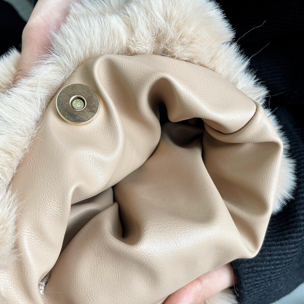 Disney túi xách da hình chuột mickey nhồi bông đáng yêu thời trang thu đông_N09