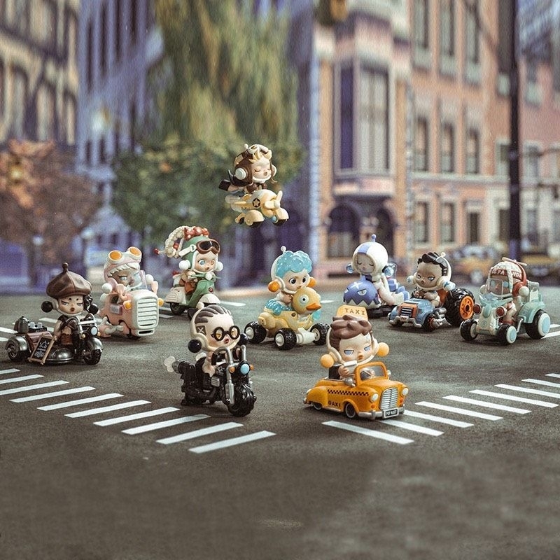 Mô hình sưu tầm blind box Skull panda hot trend full box/ card