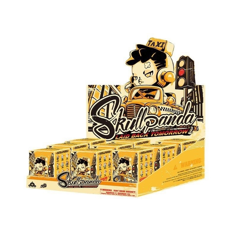 Mô hình sưu tầm blind box Skull panda hot trend full box/ card