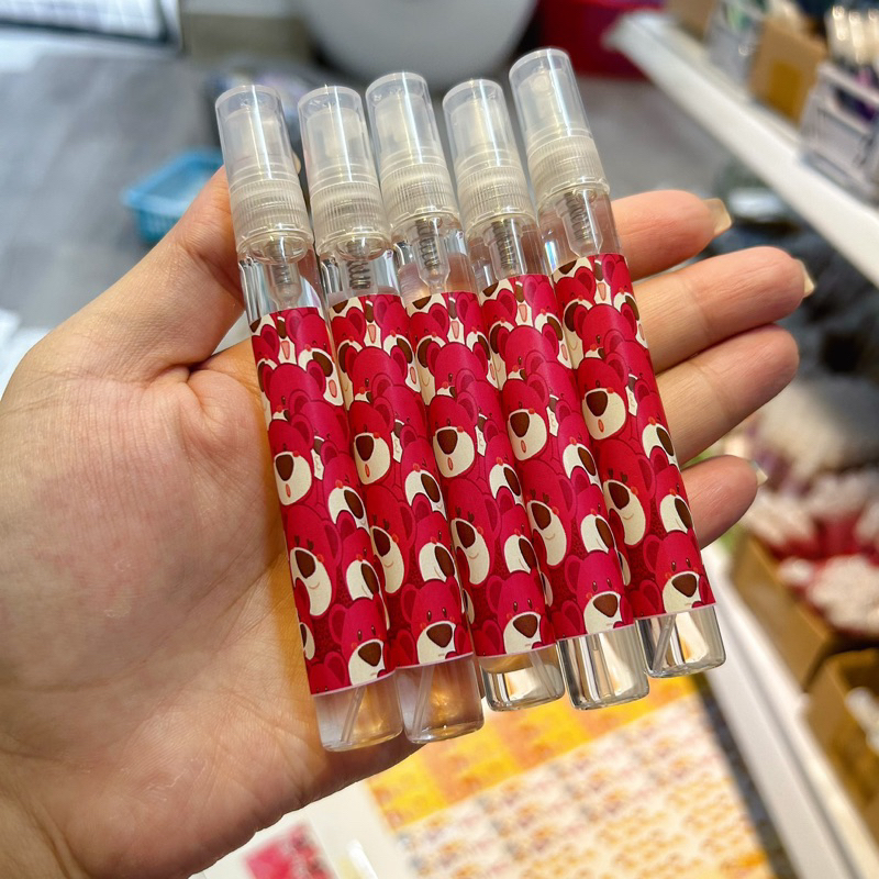 Nước hoa xịt thơm gấu dâu chiết 10ml mùi dâu tây mùi trái cây