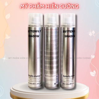 [Chính Hãng] Gôm Xịt Tóc BUTTERFLY SHADOW 320ml 11.4 Oz Gôm Bạc