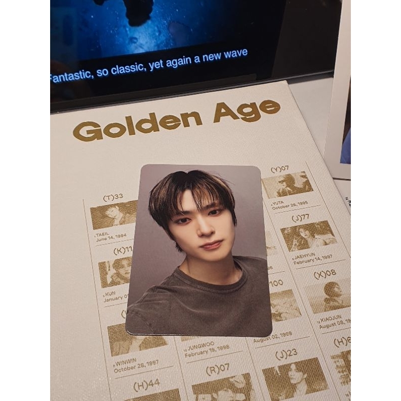 Ảnh thẻ bo góc Jaehyun NCT Golden Age archiving, Winwin Pob