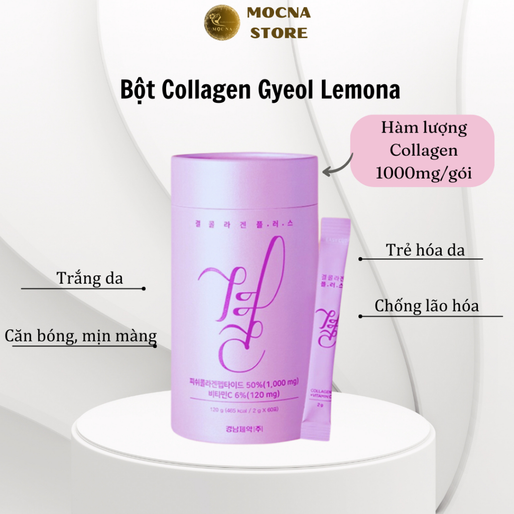Bột Uống Collagen Lemona Của Hàn Quốc 60 Gói