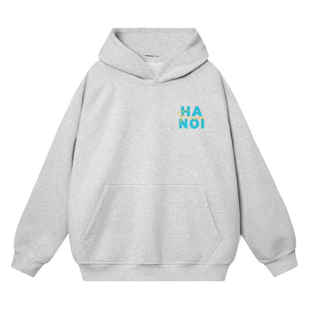 Áo Hoodie Form Rộng Frozen Hà Nội Bông Unisex Local Brand