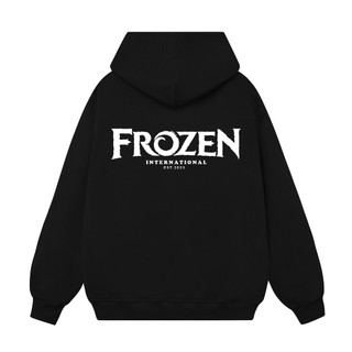Áo Hoodie Form Rộng Frozen Basic Nỉ Bông Unisex Local Brand