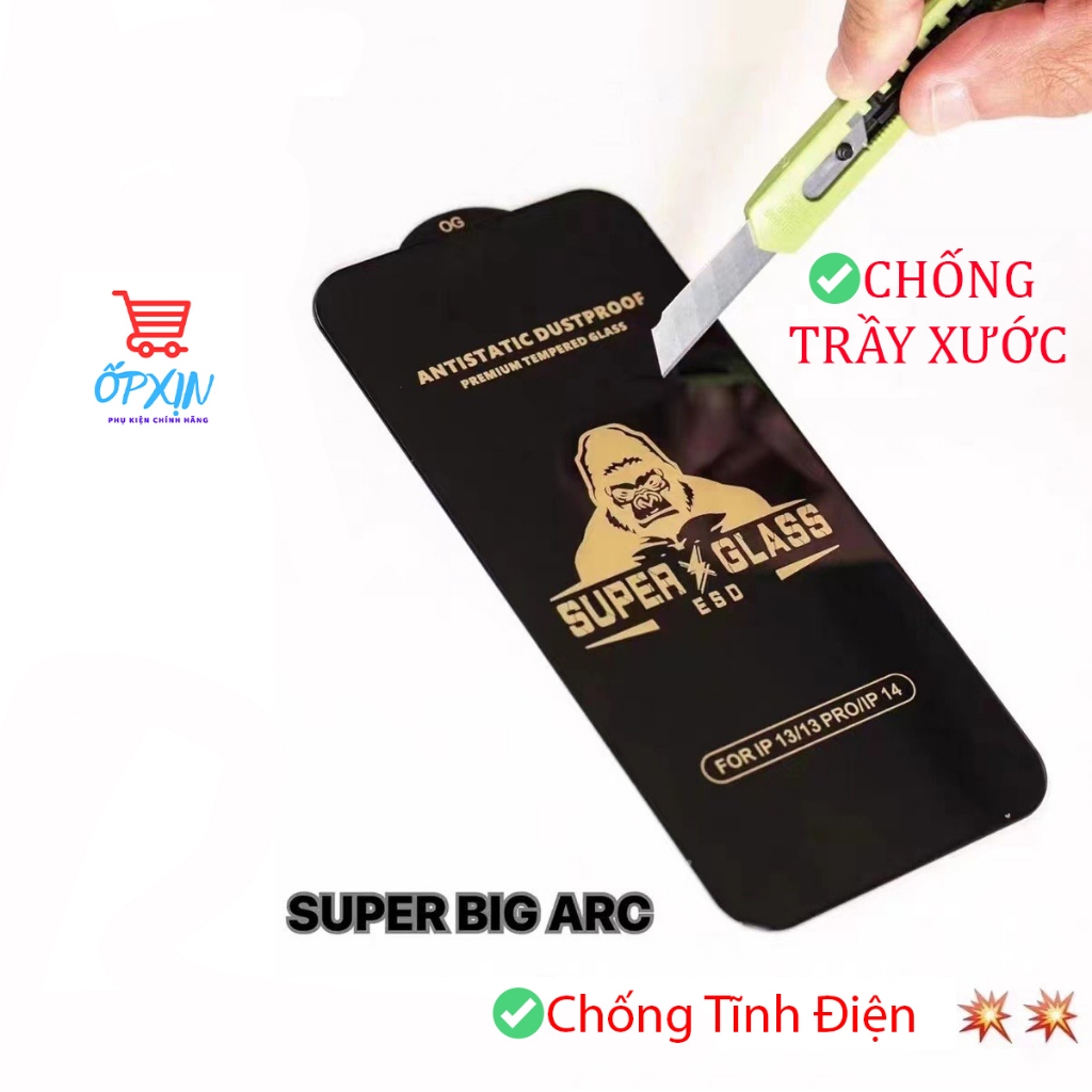 Kính cường lực Samsung M14 /M34/ M54/M30/ M30S Kingkong full màn | Miếng dán bảo vệ màn hình cho ss galaxy