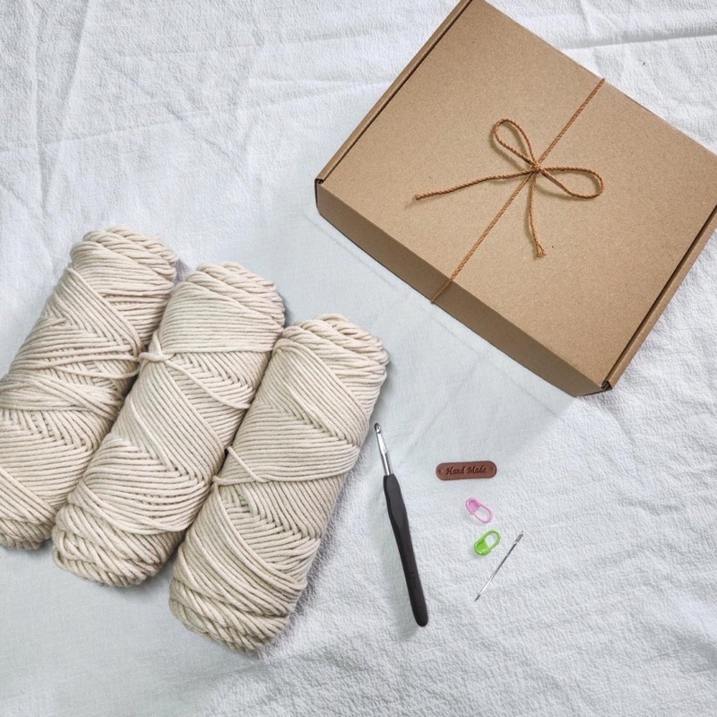 Tag da Handmade trang trí khăn quàng cổ, mũ len, túi ví