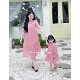 sét váy đôi mẹ và bé gái em's