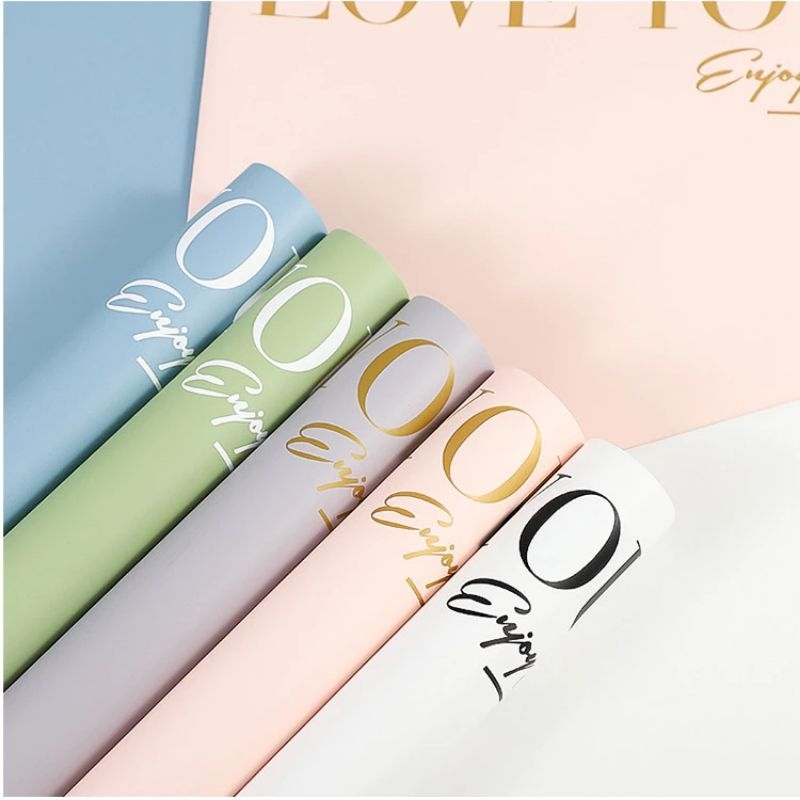 Set 20 giấy bó hoa tình nhân  loại đẹp, sang chảnh