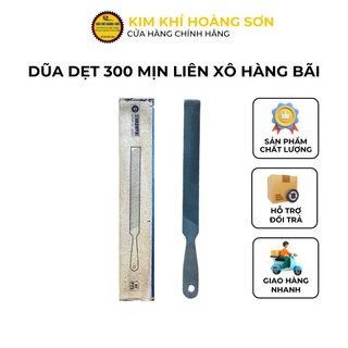 Dũa dẹt 300 mịn Liên Xô - Moskva hàng bãi dài 29cm, chuyên sử dụng trong gia công cơ khí, kim loại