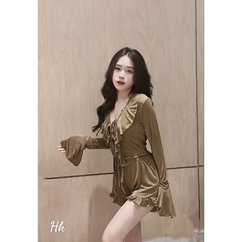 Sét nhung Len mỏng