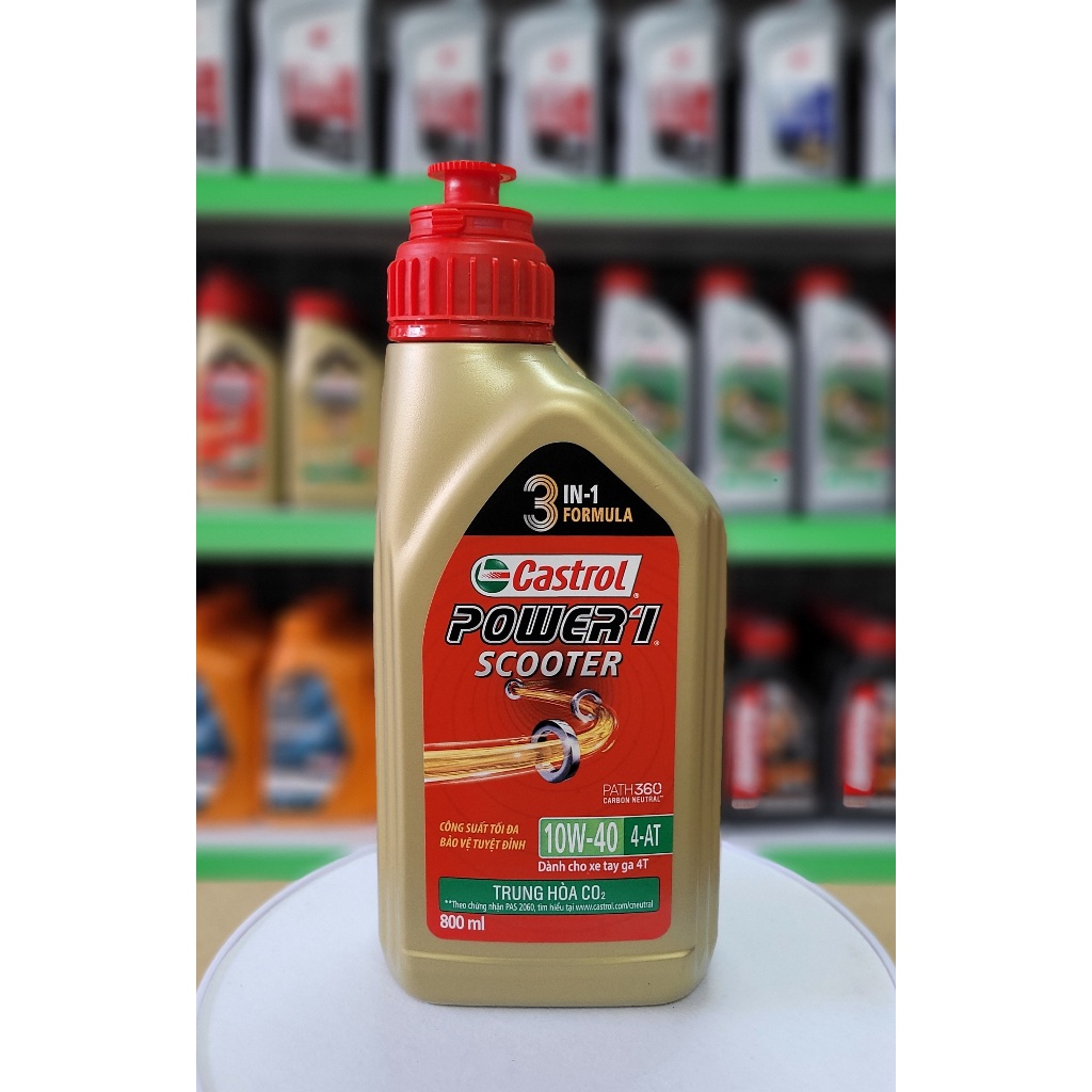Nhớt dành cho xe tay ga Castrol Power-1 Scooter 10W40 4T