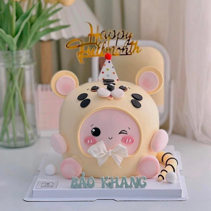Kẹo đường trắng đa dụng nặn fondant, tạo hình trang trí bánh Gumpaste