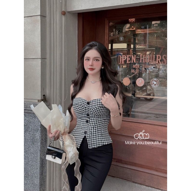 Sét dạ cúp Mix quần Umi lên Dáng xịn Đét