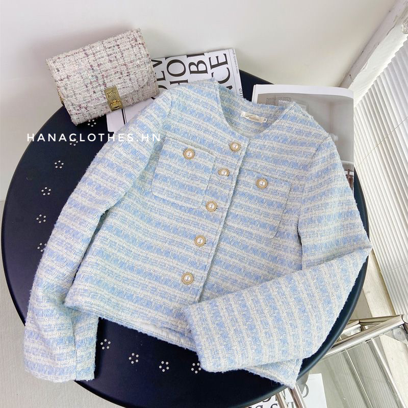 Áo Dạ Tweed Hai Lớp Dày Dặn M1