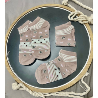 [Set 5 đôi tất gấu nâu]