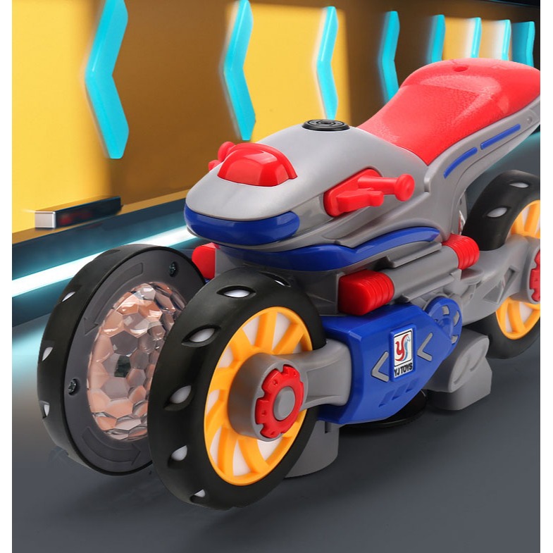 Bộ Đồ Chơi Xe MôTo Có Phát Sáng Và Có Nhạc Vui Nhộn Cho Các Bé