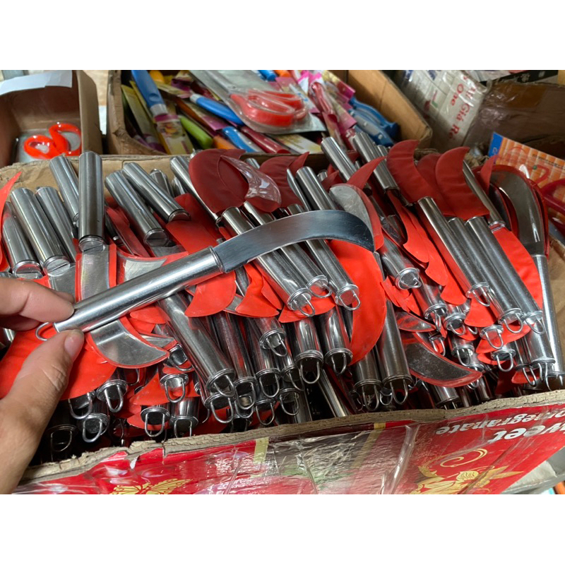Dao cắt chuối cán inox