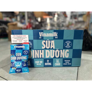 Thùng sữa vinamilk ít đường 220ml x 48 túi