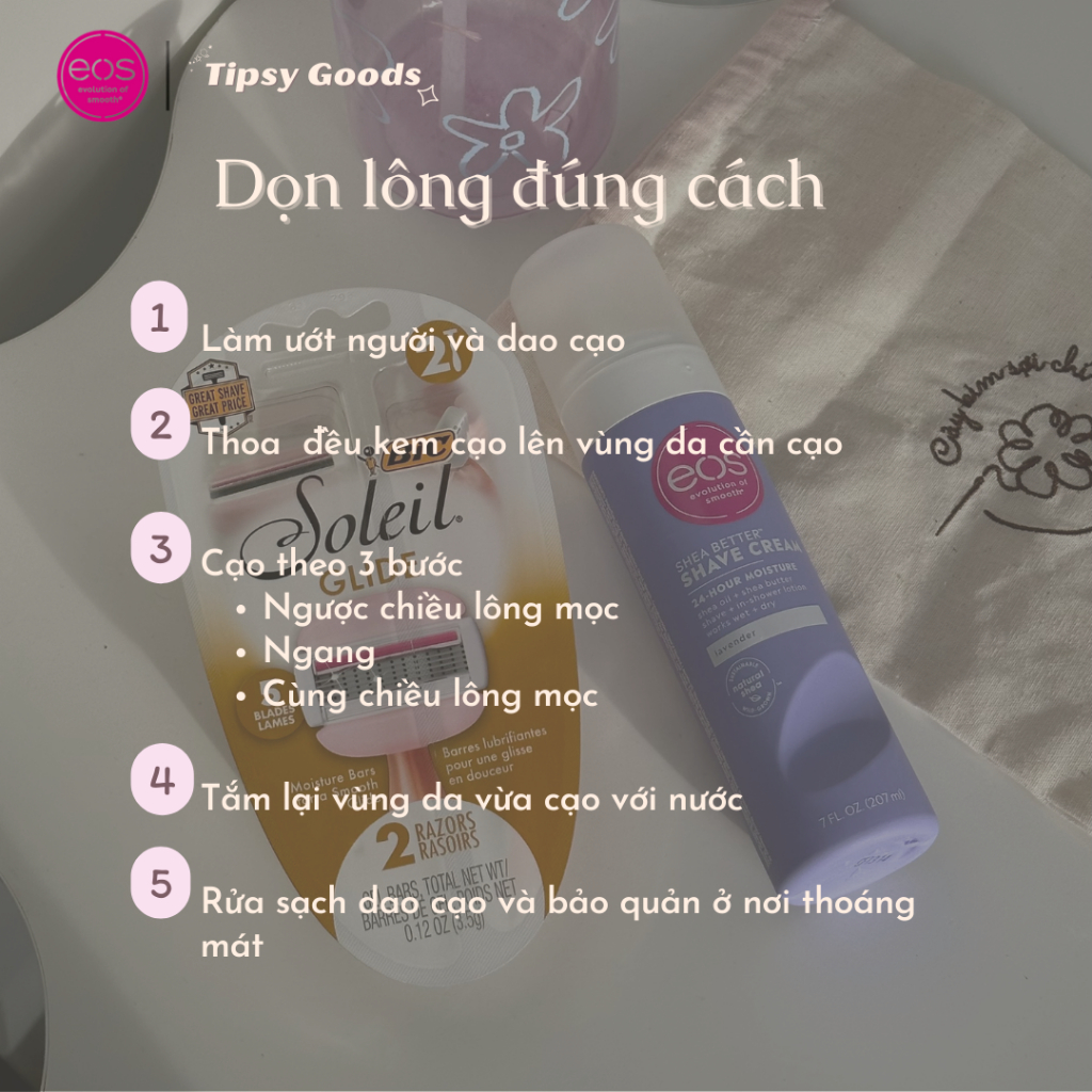 Dao Cạo 5 Lưỡi Bơ Hạt Mỡ Soleil Dành Cho Nữ Tránh Trầy Xước Da Và Tăng Độ Trơn Tru Khi Cạo