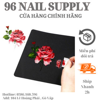 Bảng đen học vẽ nail - bảng học vẽ móng lau được