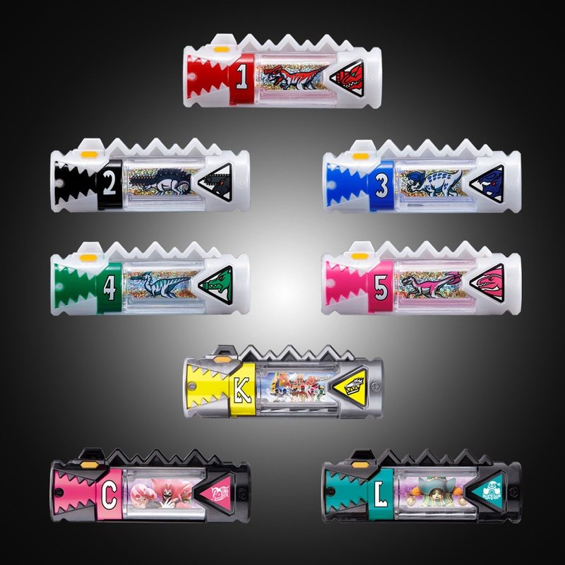 Mô hình đồ chơi chính hãng Prenium Bandai DX Kamitsuki Gattai Brave Kyoryuzin Set - Zyuden Sentai Kyoryuger Brave