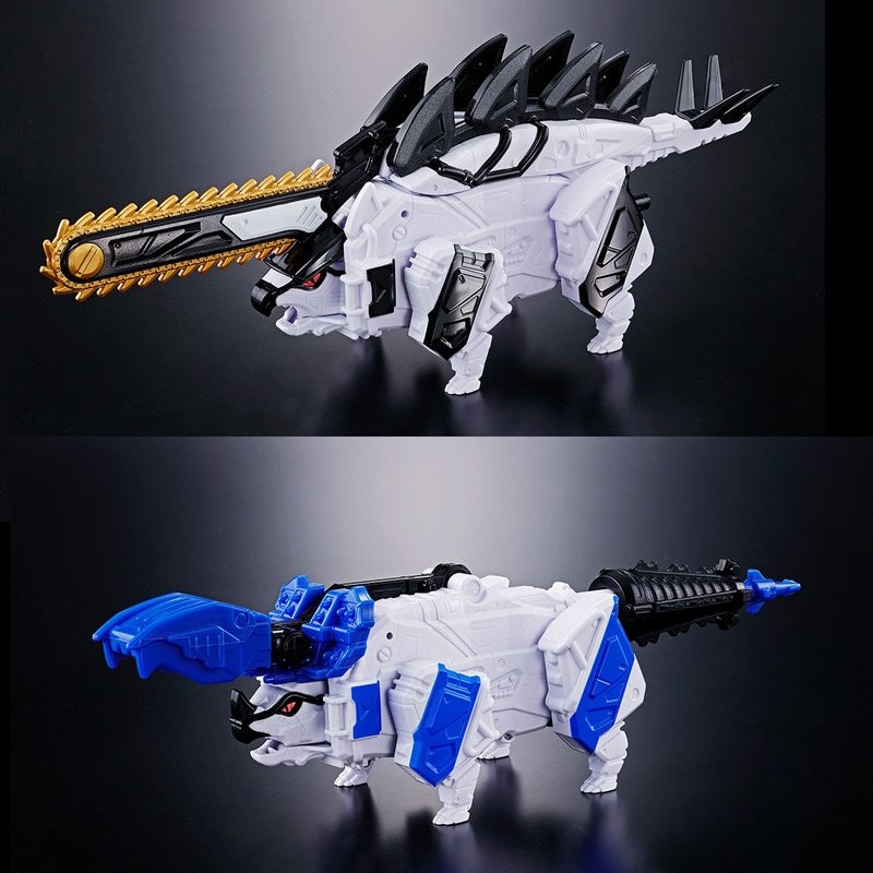 Mô hình đồ chơi chính hãng Prenium Bandai DX Kamitsuki Gattai Brave Kyoryuzin Set - Zyuden Sentai Kyoryuger Brave