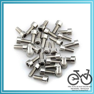 Ốc xe đạp lục giác Inox M5 gắn bình nước xe đạp chuyên dùng cho xe đạp thể thao